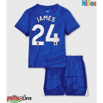 Camiseta Chelsea Reece James #24 Primera Equipación para niños 2025-26 manga corta (+ pantalones cortos)